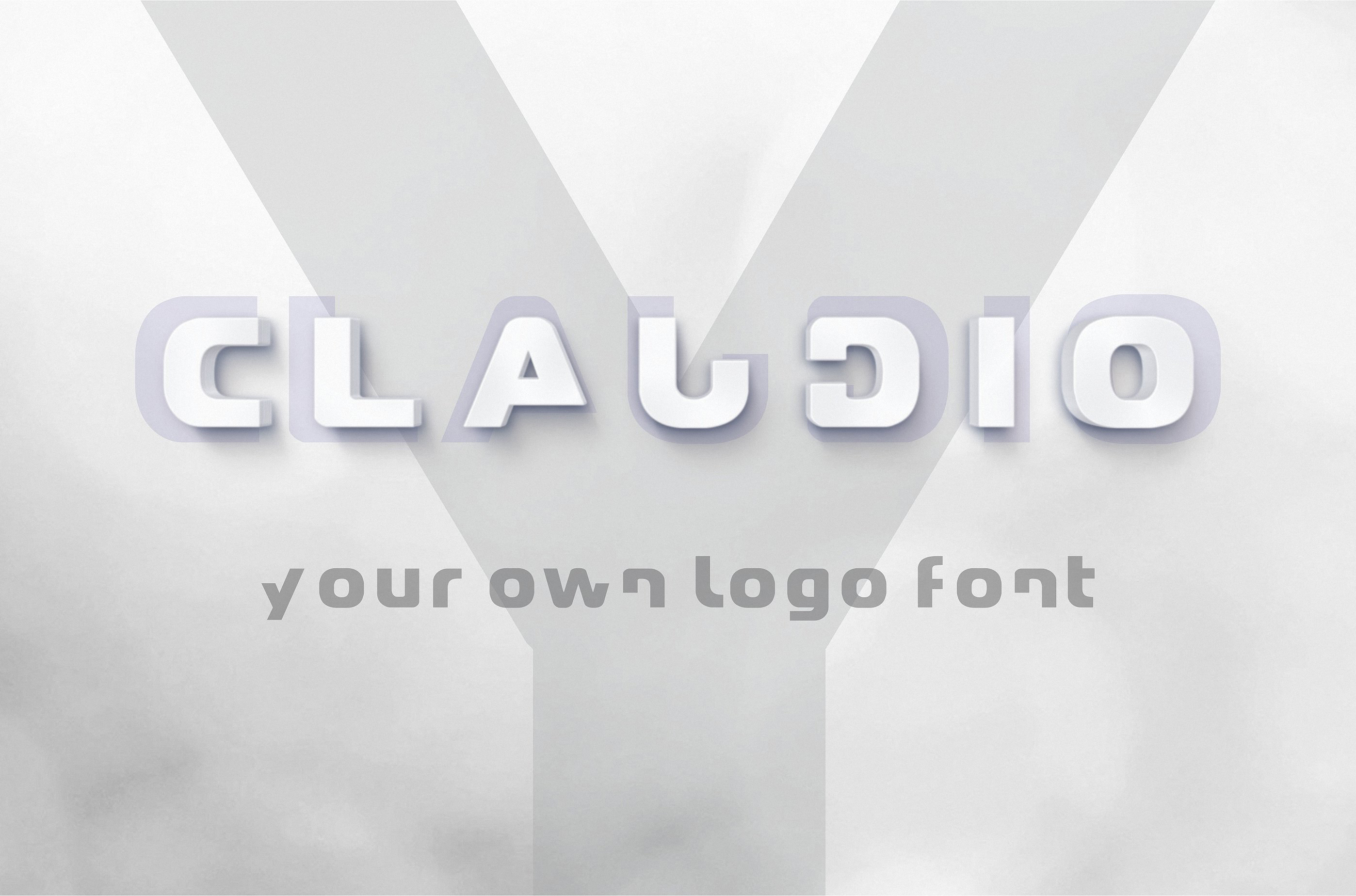 Example font Claudio #1