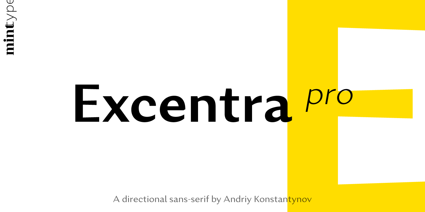 Excentra Pro Font