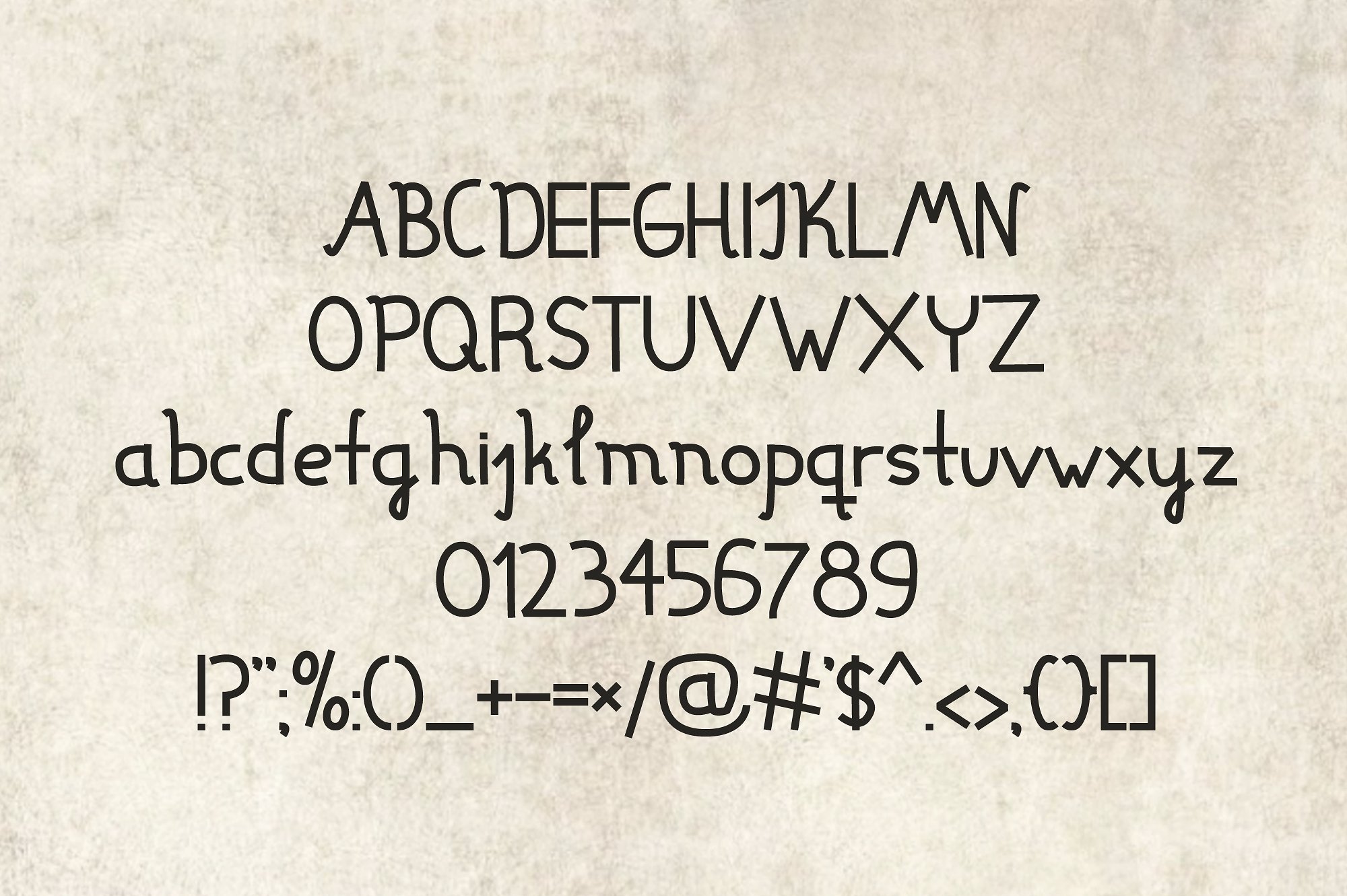 Example font Edison #1