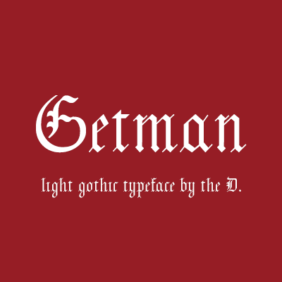 Example font Getman #1