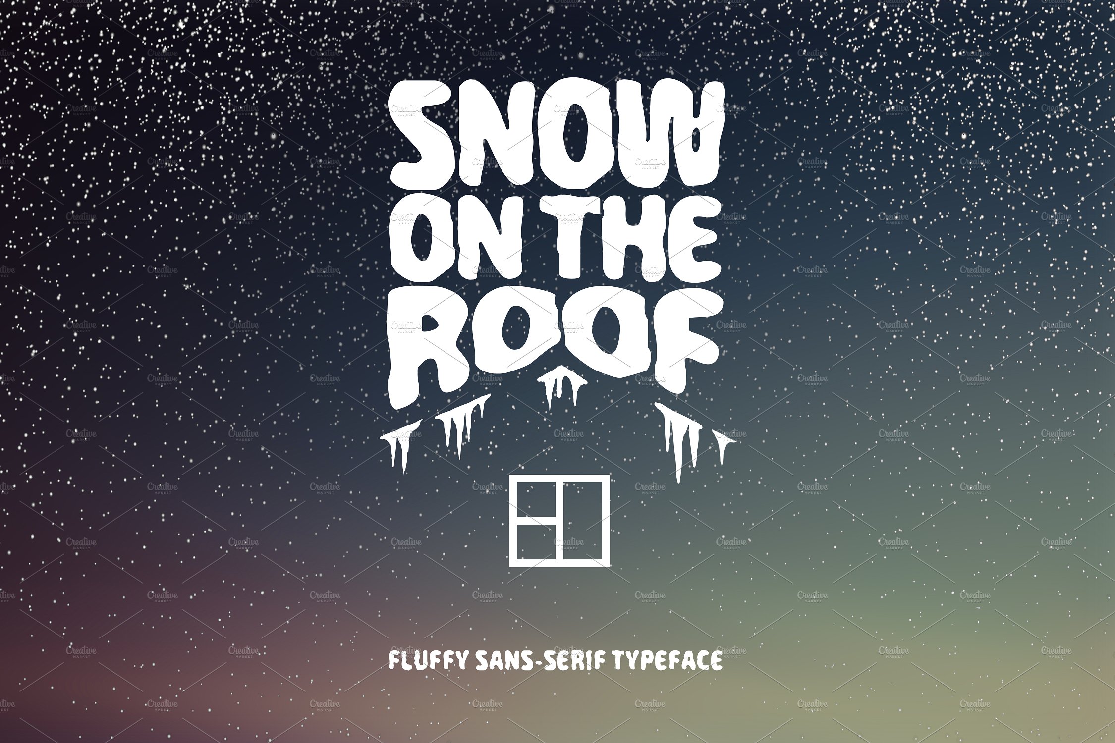 Snow On The Roof Font