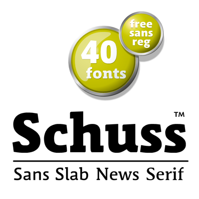 Example font Schuss Slab Pro #1