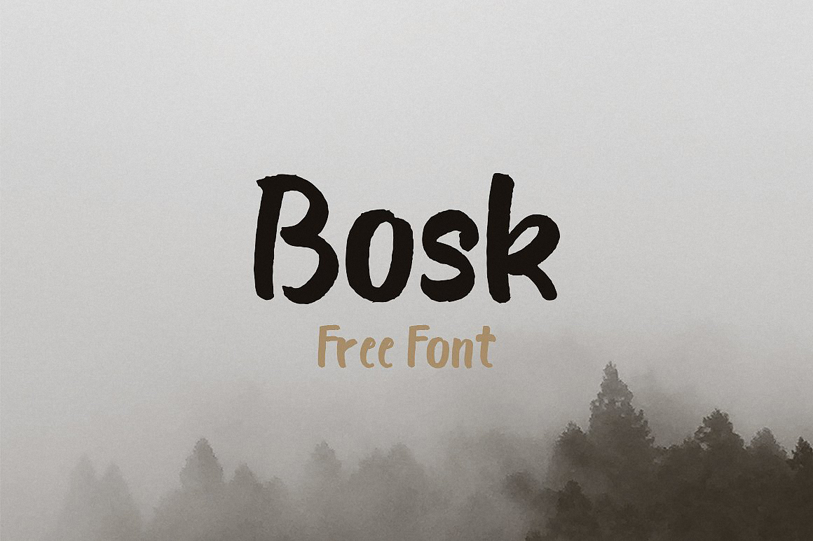 Example font Bosk #1