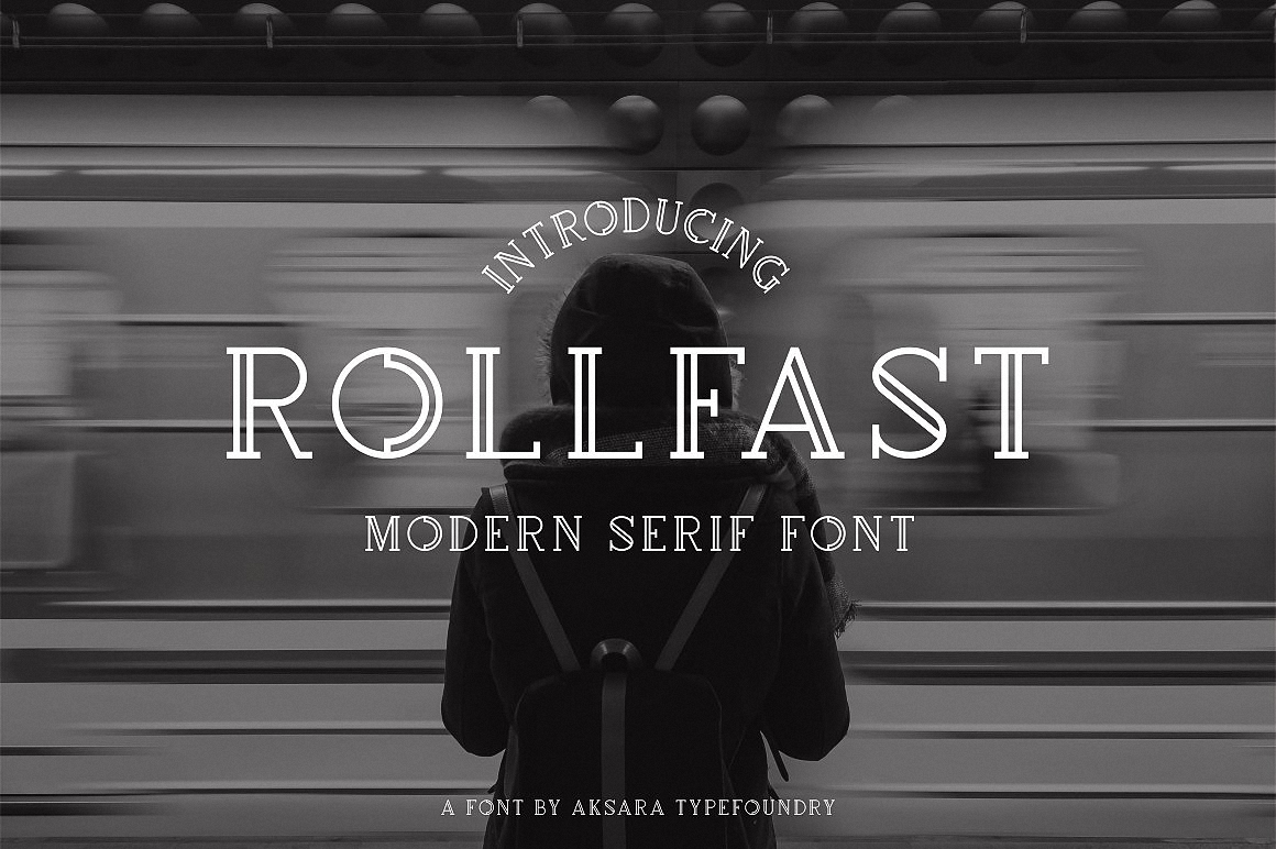 Example font Rollfast #1