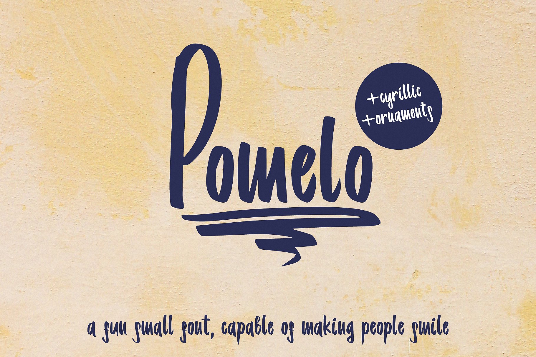 Example font Pomelo #1