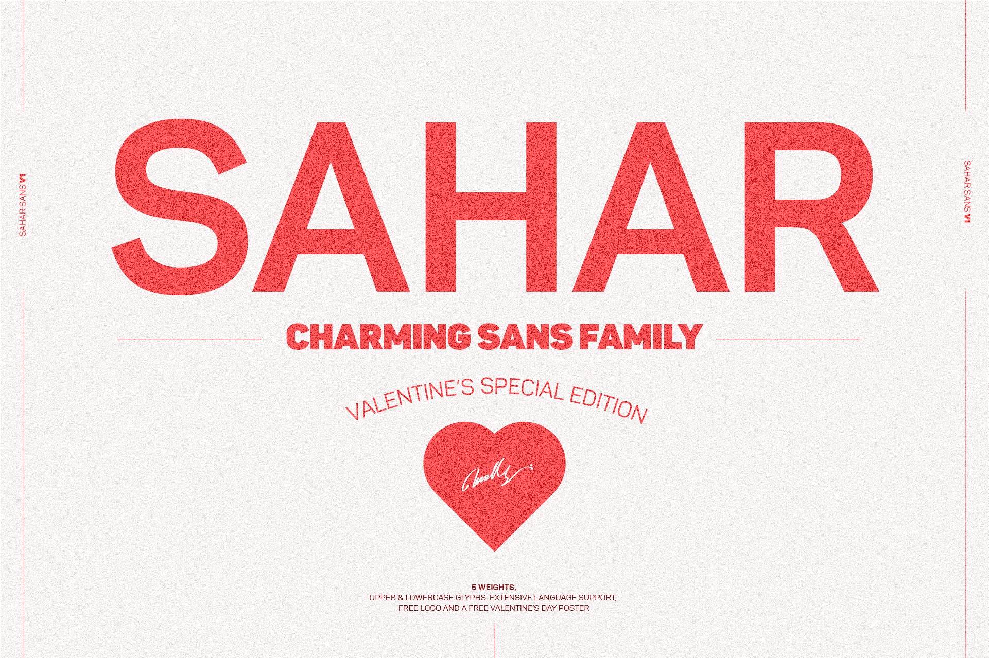 Example font Sahar #1