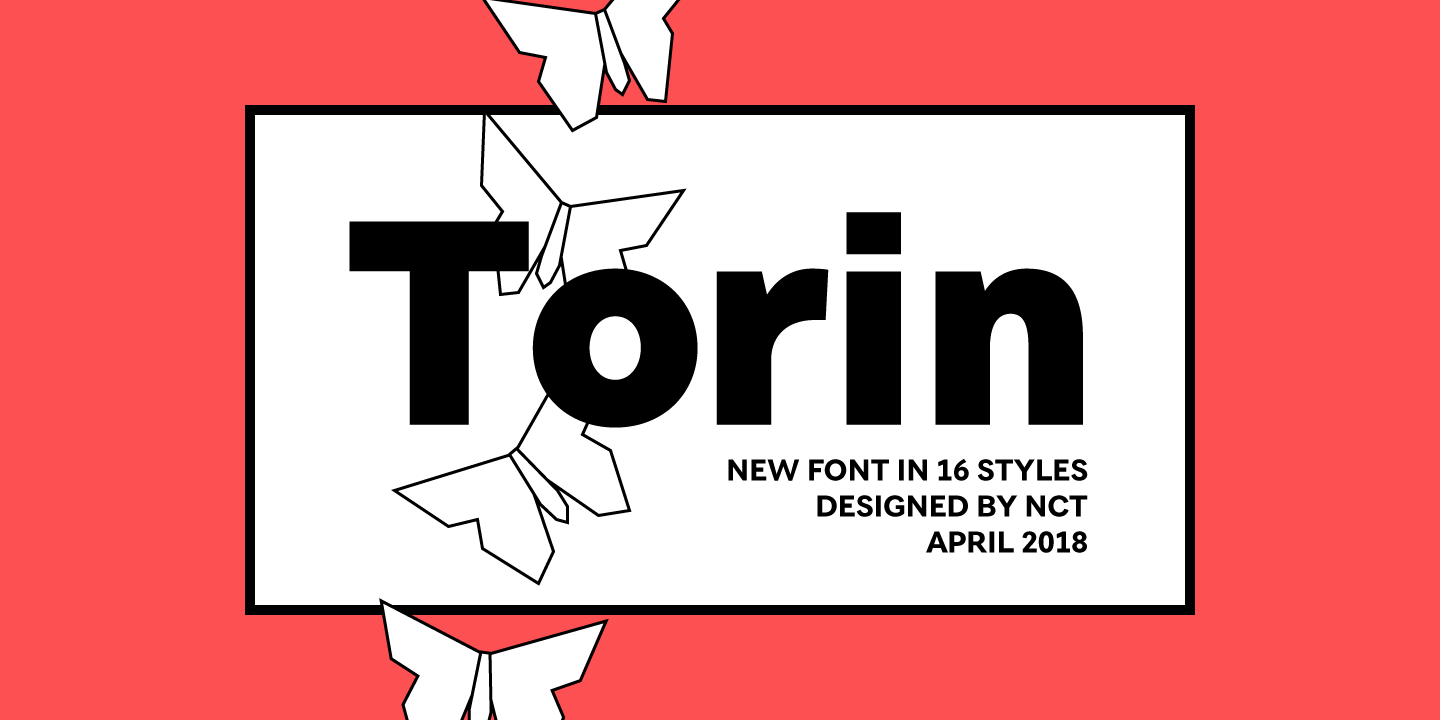 Example font NCT Torin #1
