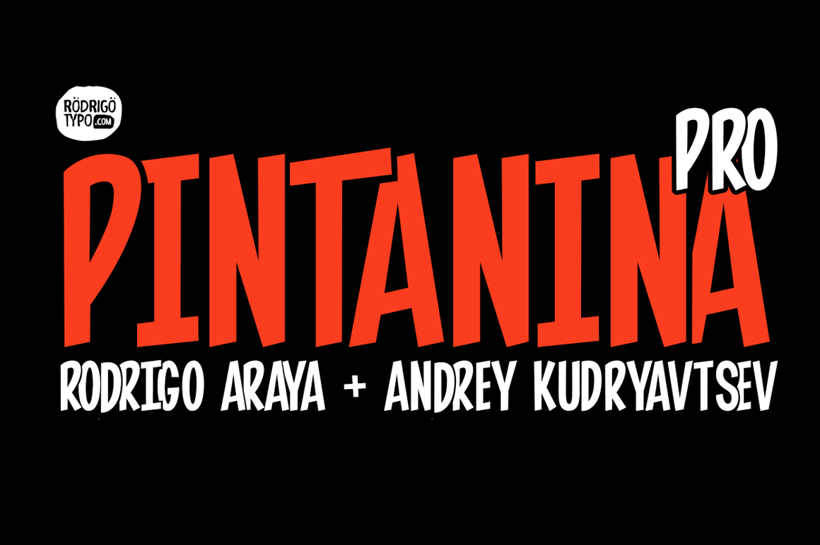 Example font Pintanina pro #1