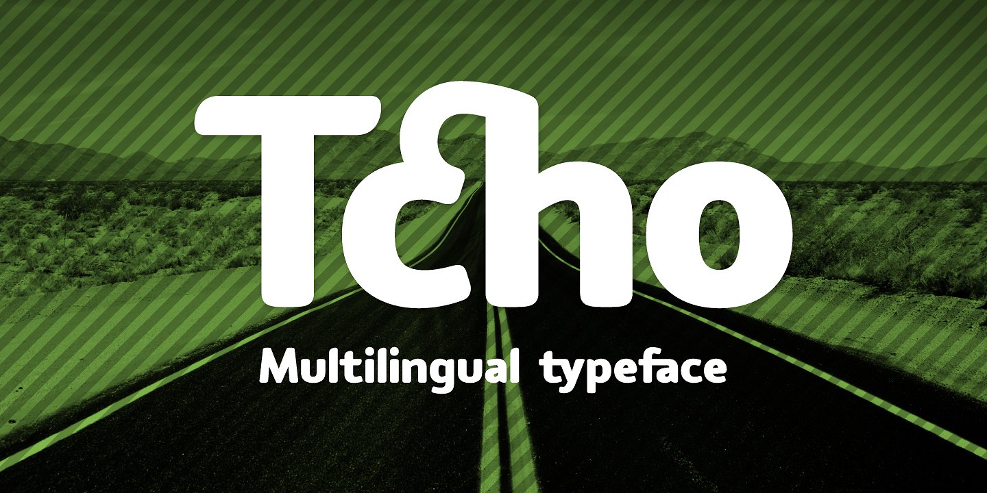 Example font Tcho #1