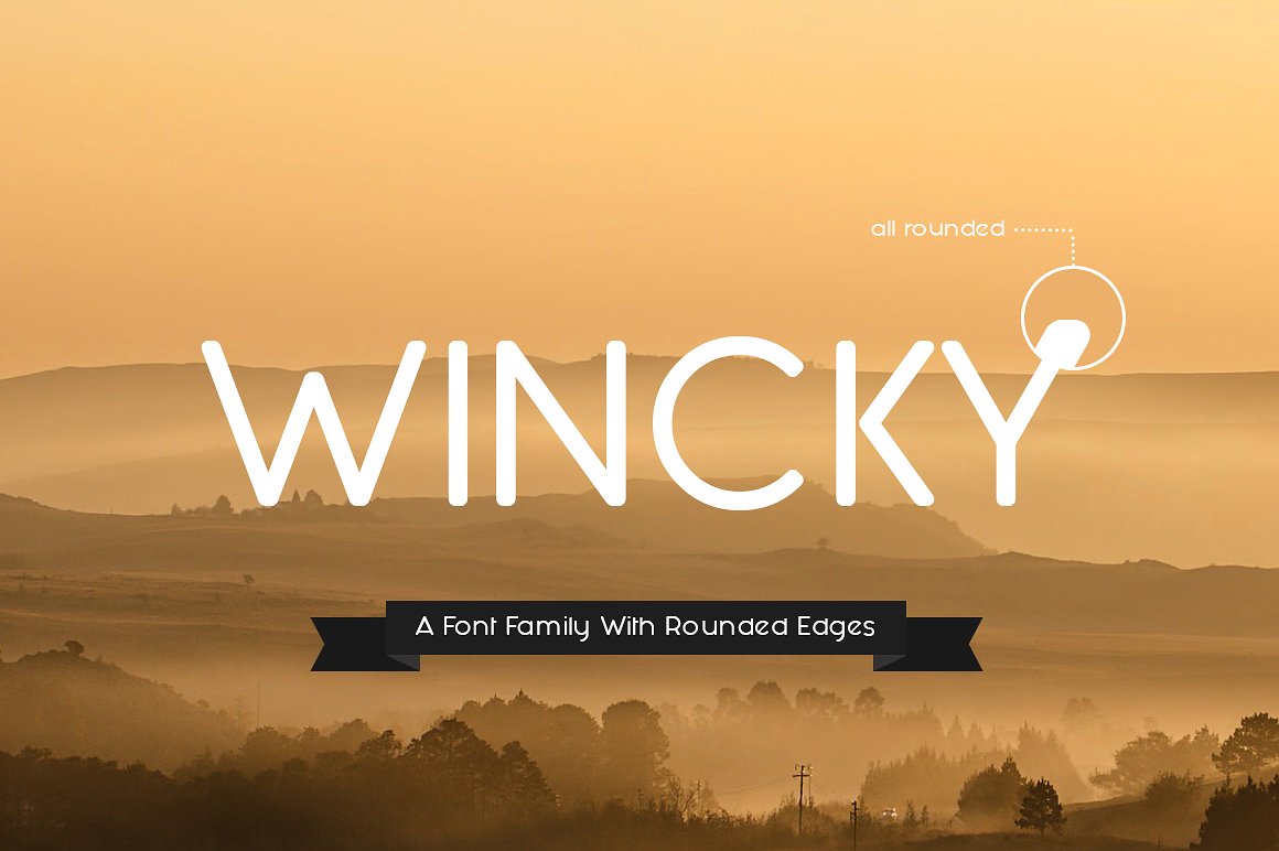 Example font Wincky #1