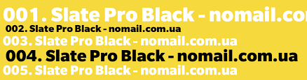 Slate Pro Font