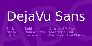 Example font DejaVu Sans #1