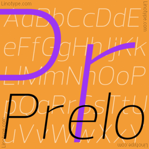 Example font Prelo #1