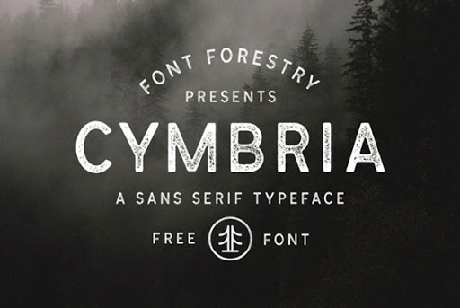 Example font Cymbria #1