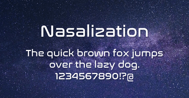 Example font Nasalization #1
