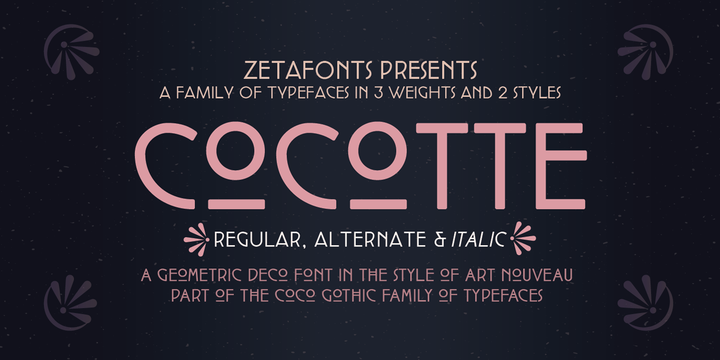 Example font Cocotte #1