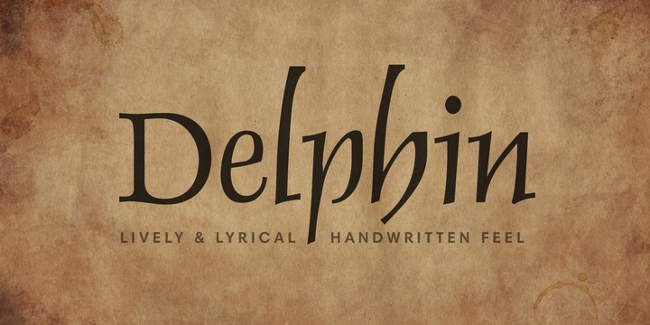 Delphin Font