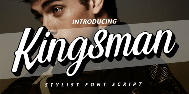 Example font Kingsman #1