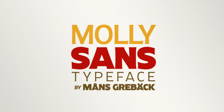 Example font Molly Sans #1