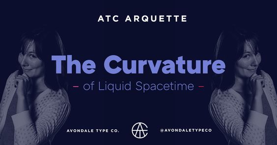 Example font ATC Arquette #1