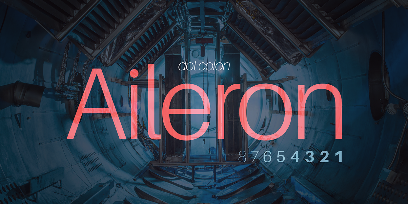 Example font Aileron #1
