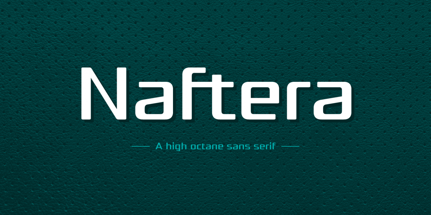 Example font NAFTERA #1