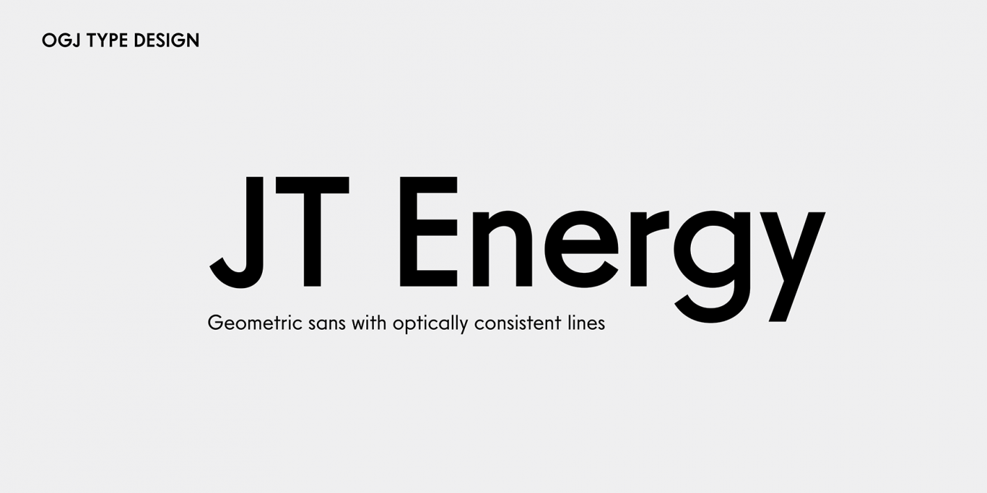 JT Energy Font
