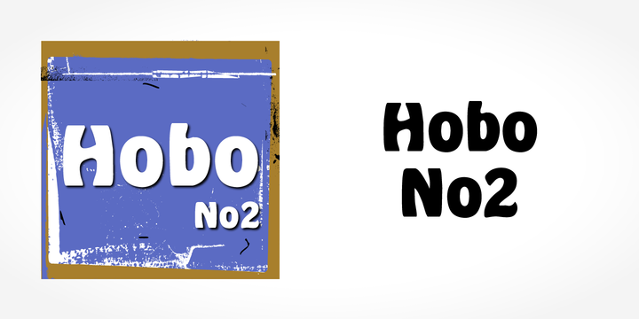 Example font Hobo No2 #1