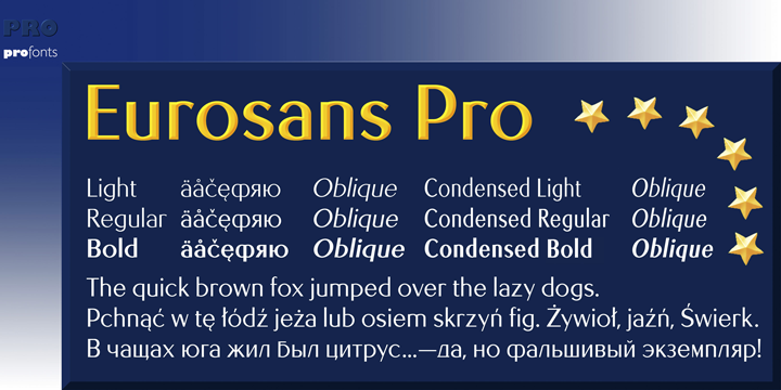EuroSans Pro Font
