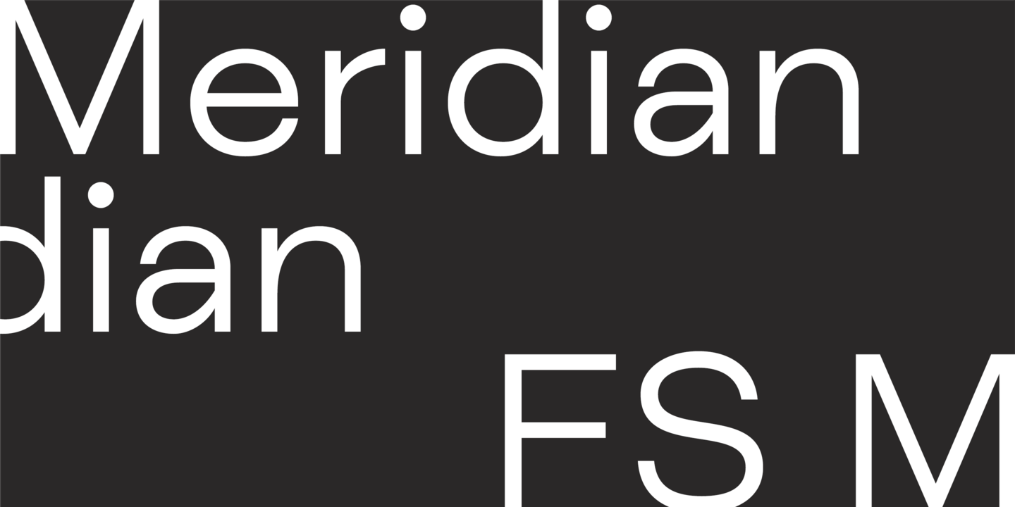 Example font FS Meridian #1