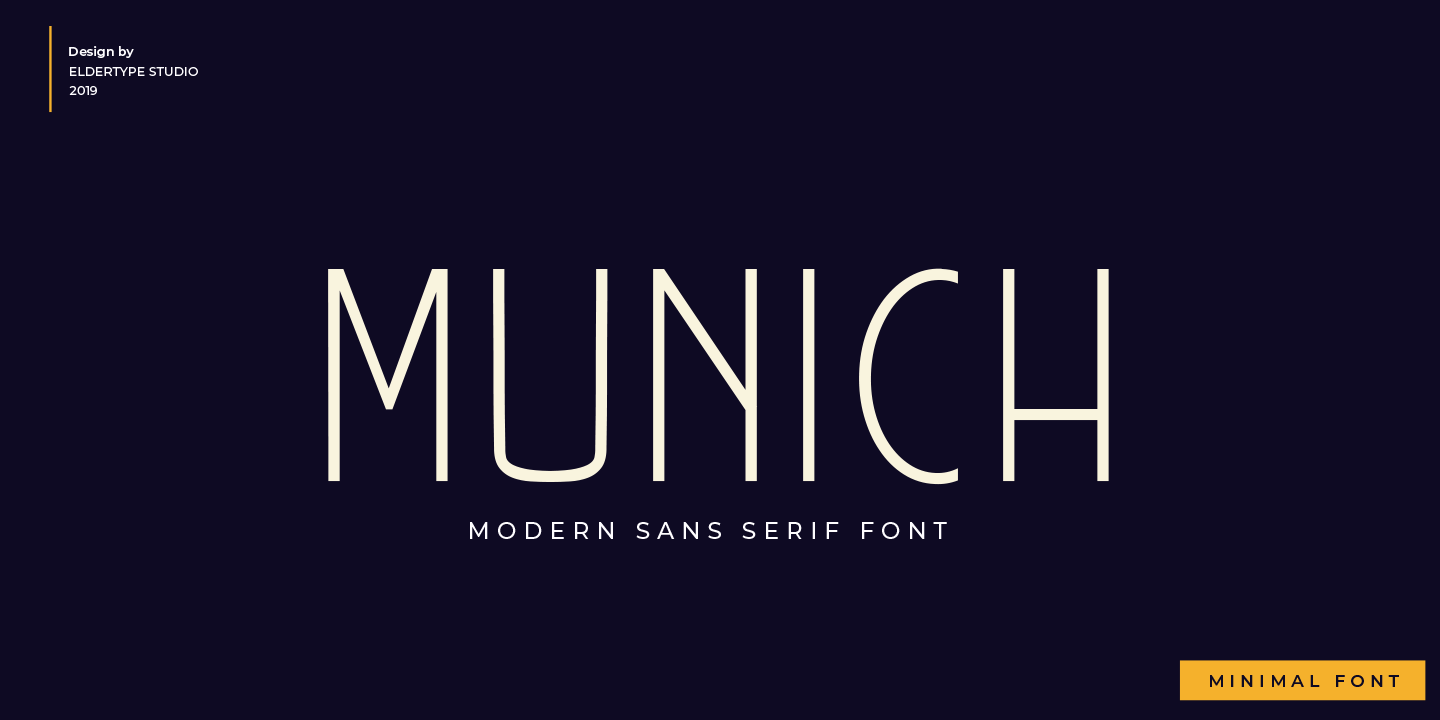 MUNICH SANS Font