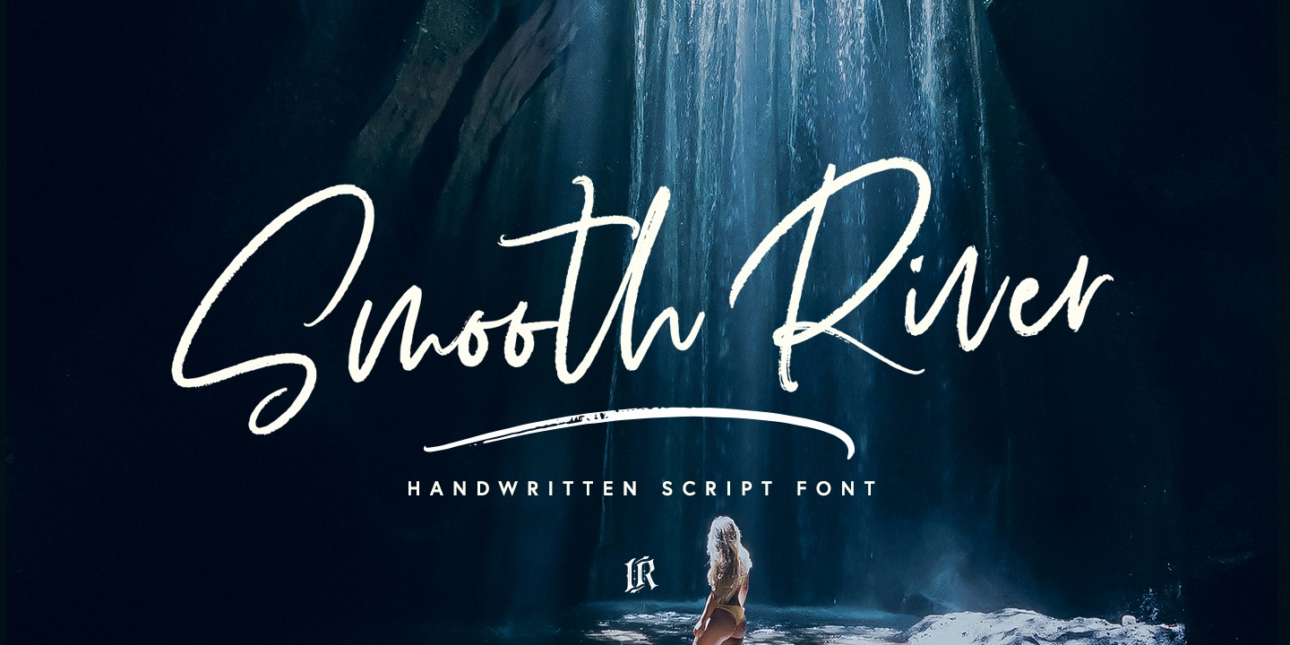 Example font Smooth River #1