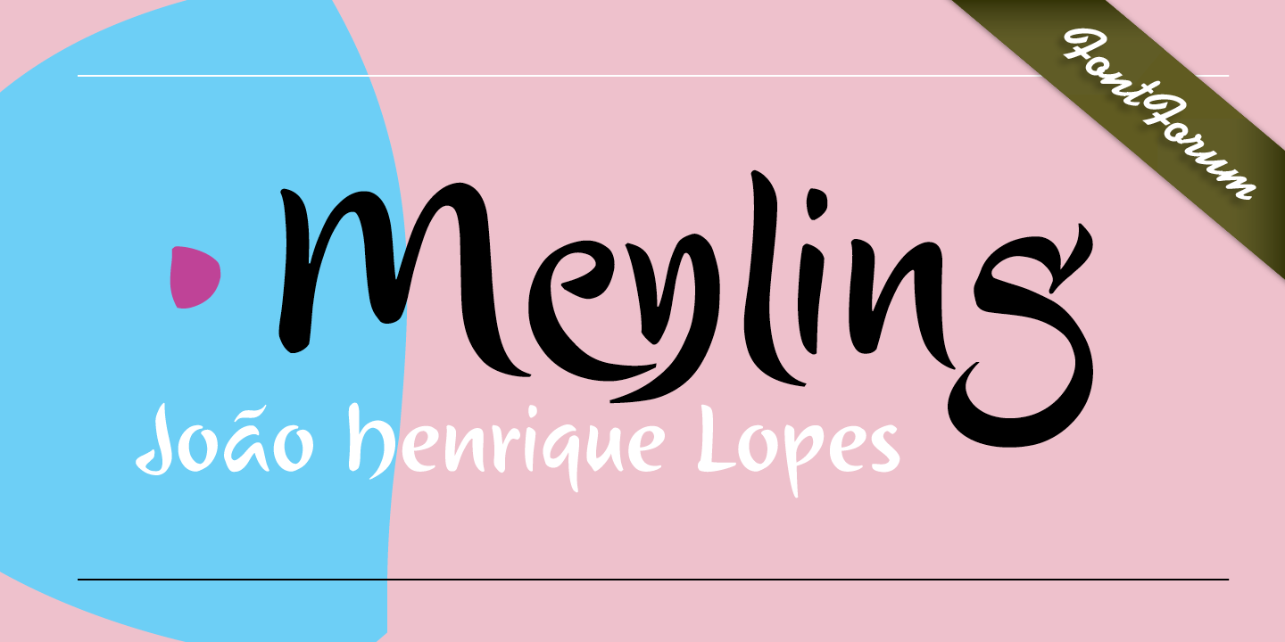 Example font Meyling #1