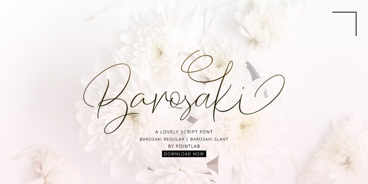 Barosaki Script Font