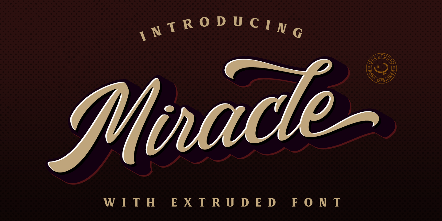 Example font Miracle #1