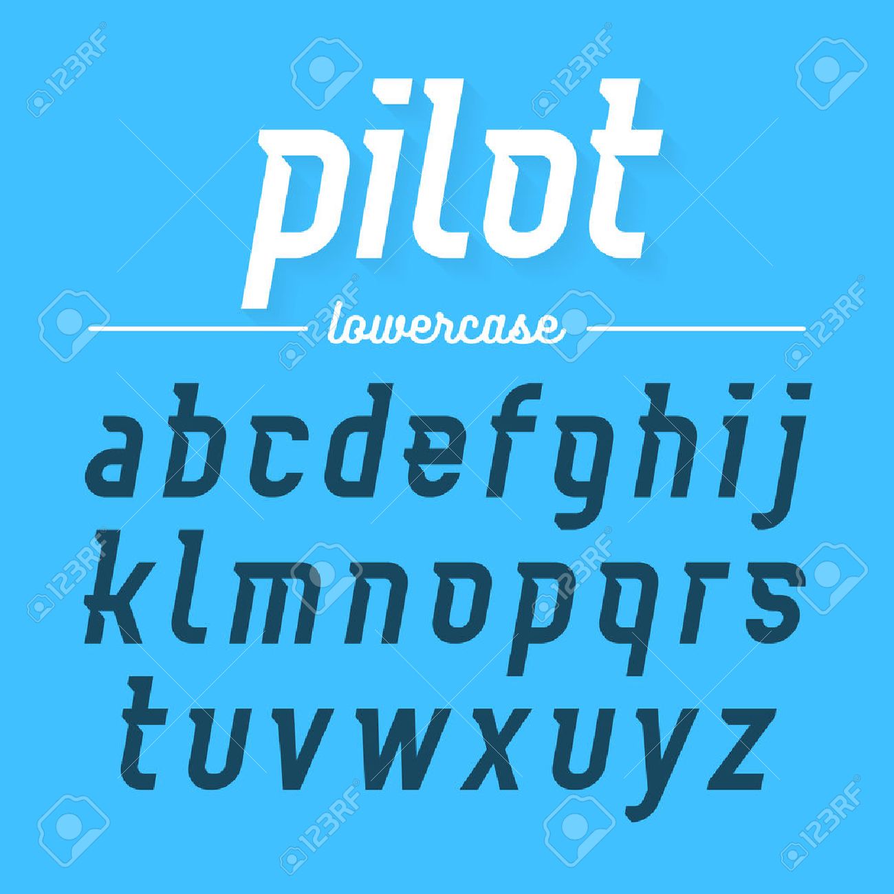 Example font Pilot #1