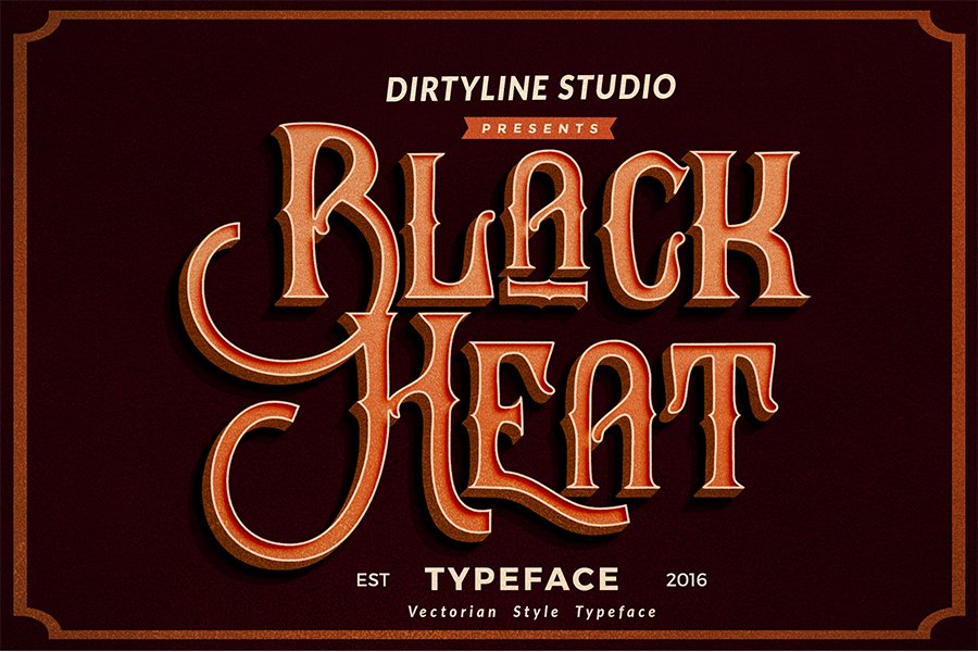 Black Heat Font