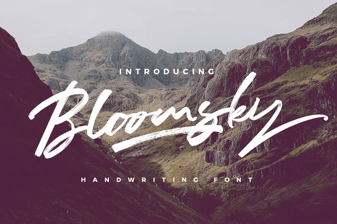Example font Bloomsky #1