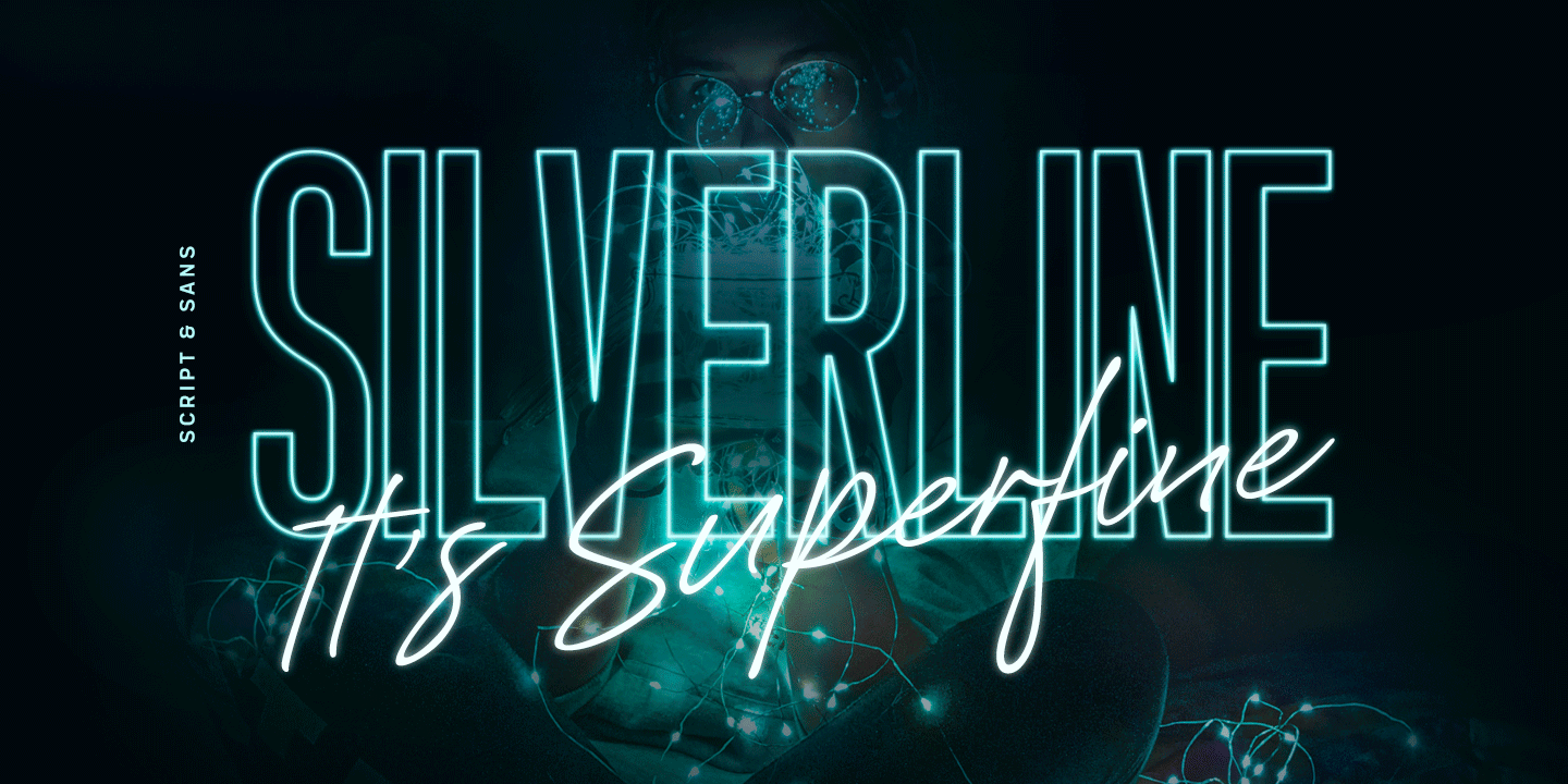 Example font Silverline #1