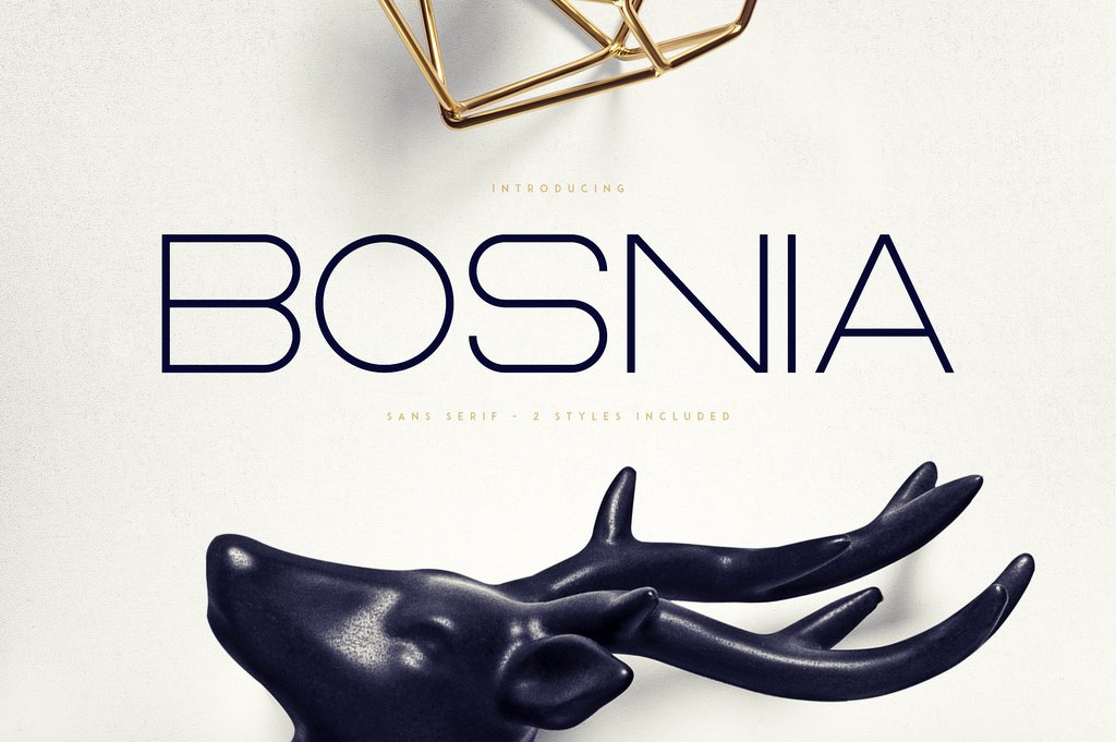 Example font Bosnia #1