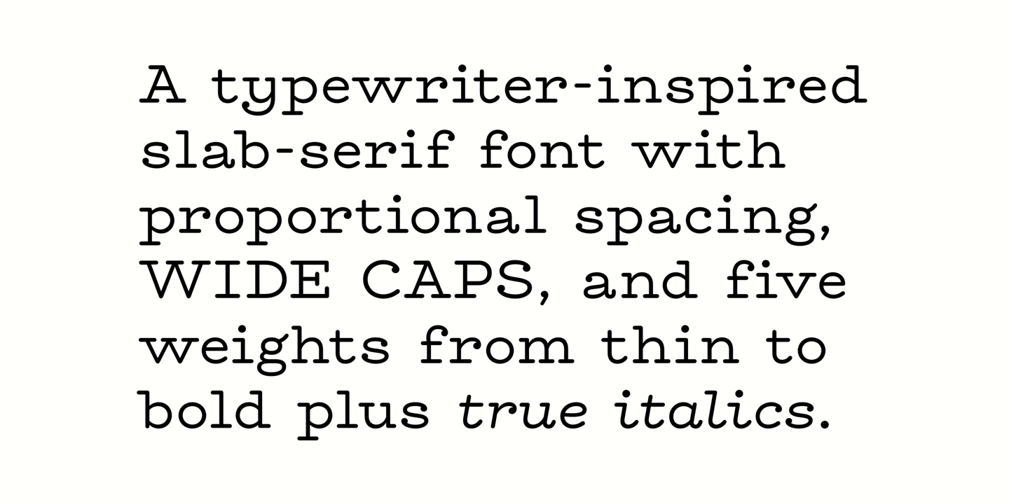 Hellenic Typewriter Font