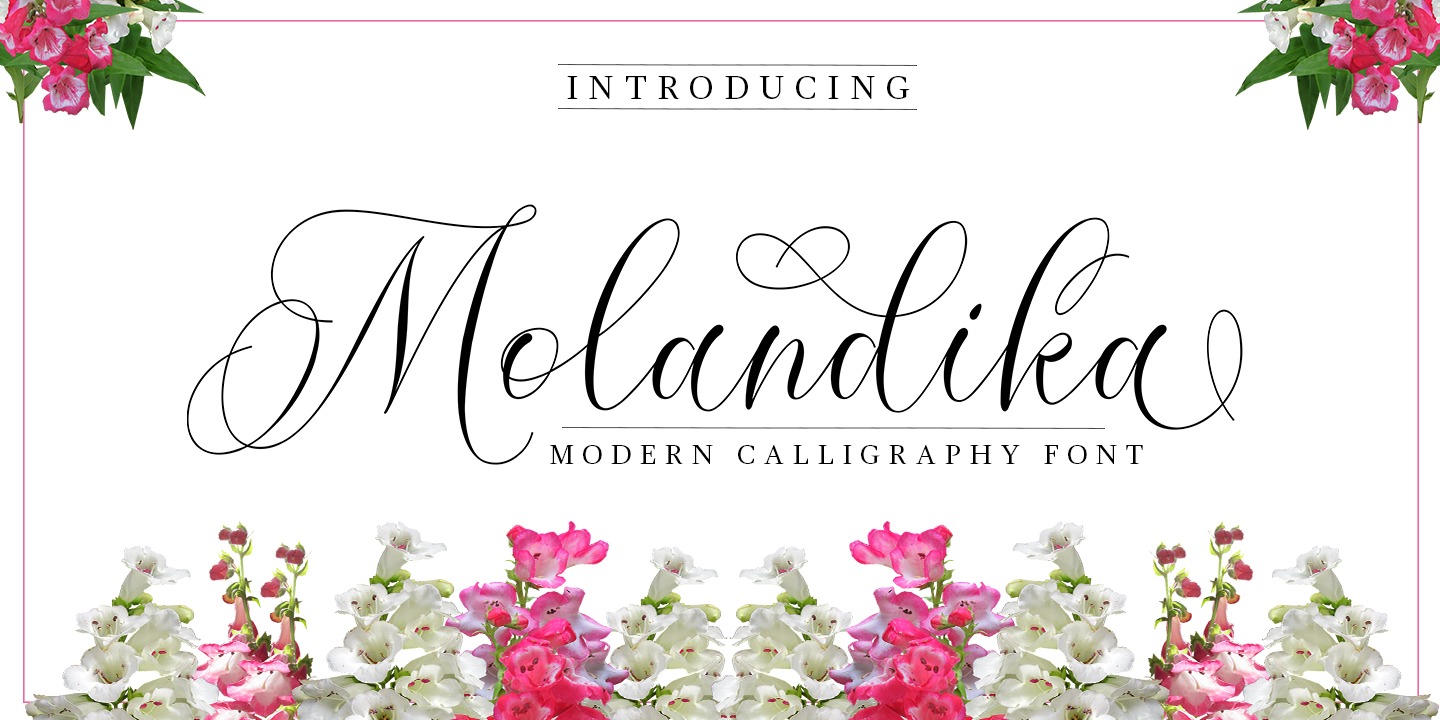 Molandika Script Font