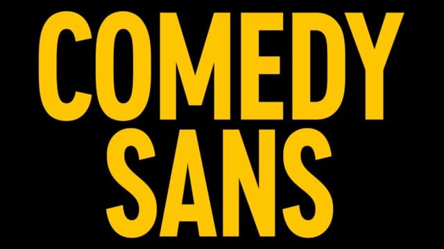 Example font Comedy Sans #1