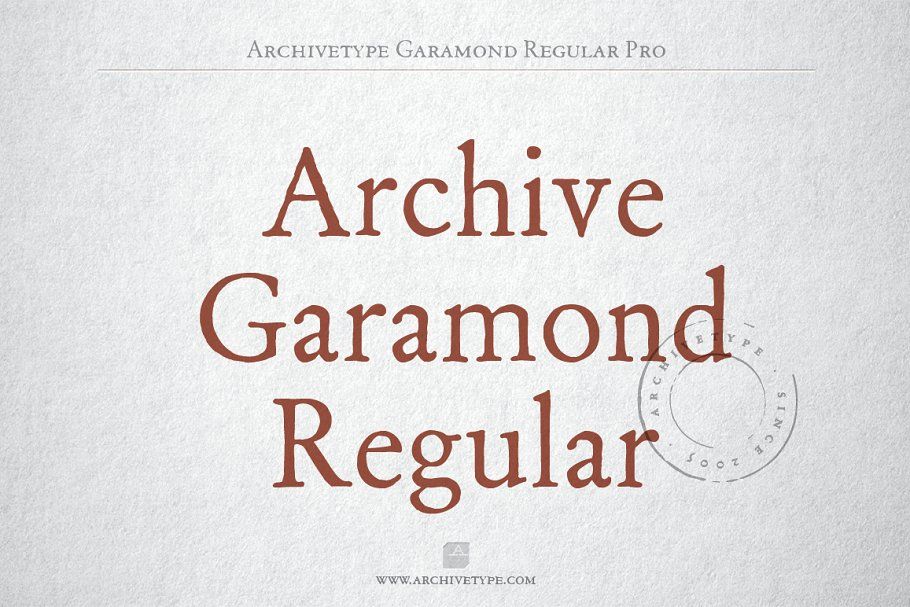 Archive Garamond Font