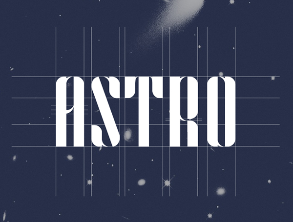 Example font Astro #1