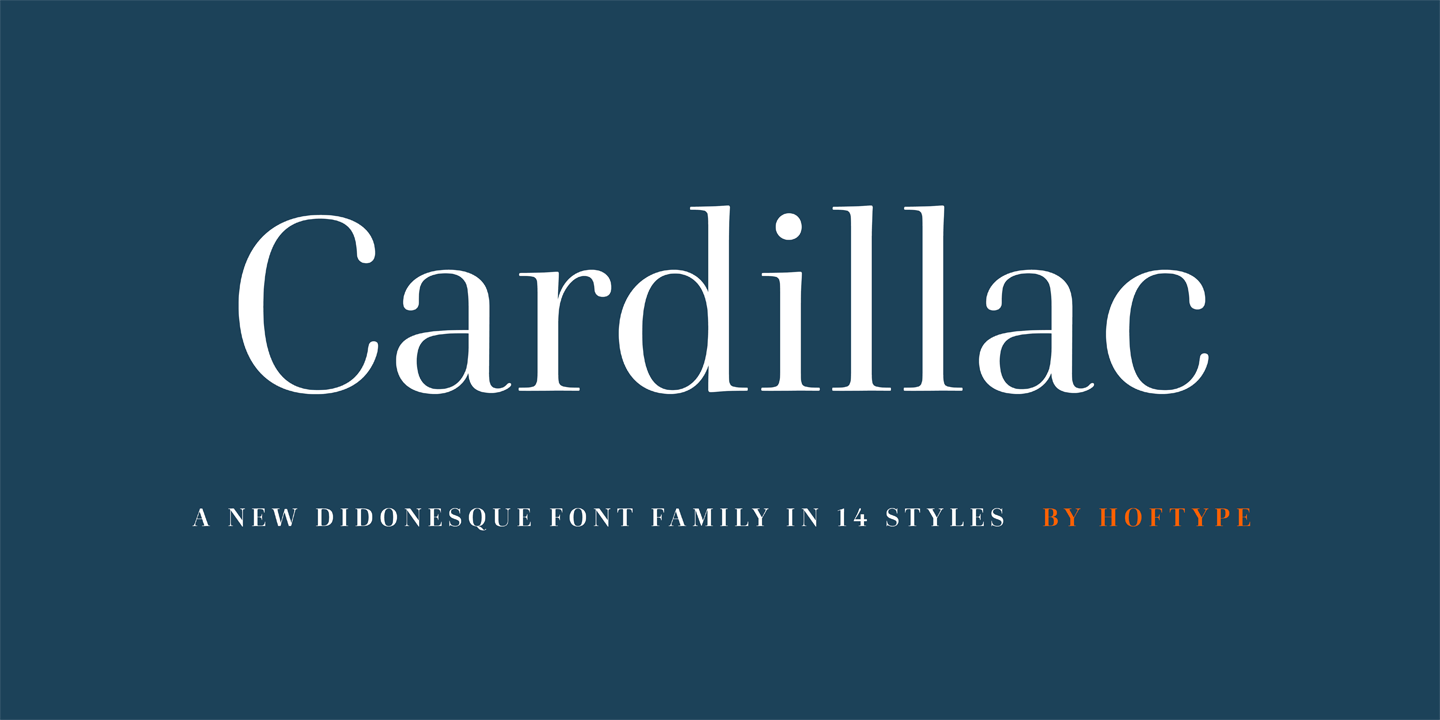 Cardillac Font
