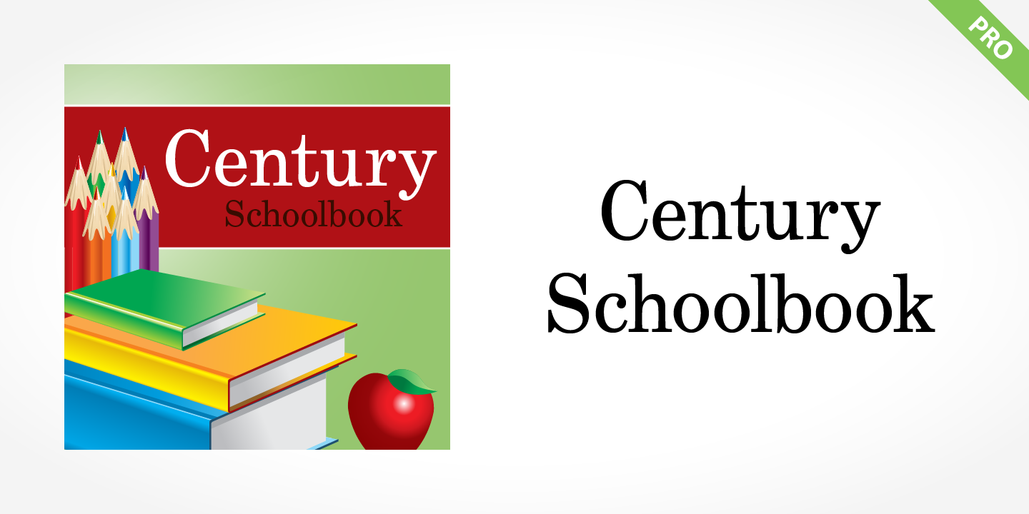 Century Schoolbook Pro Font