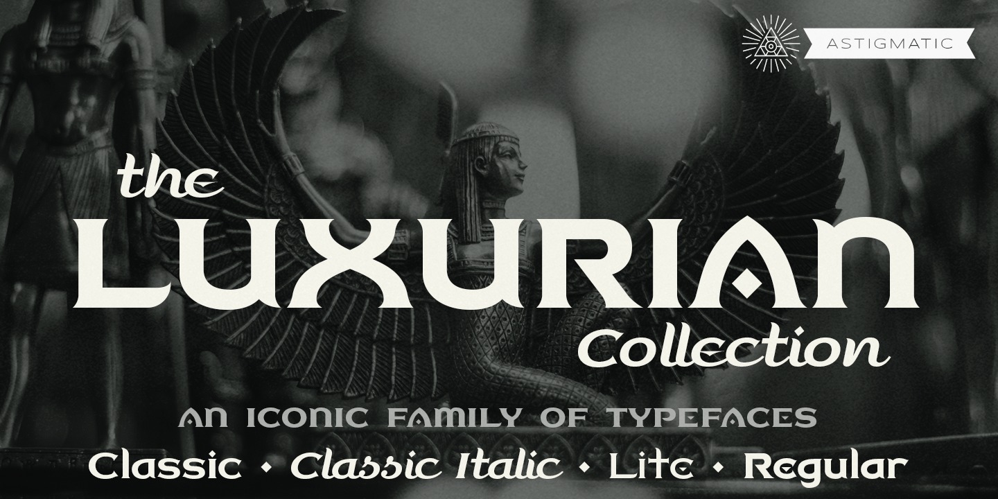 Luxurian AOE Font