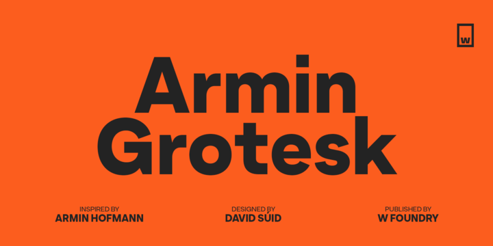 Armin Grotesk Font