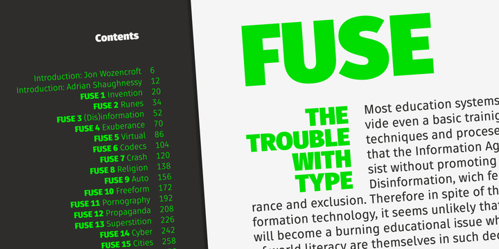 Example font Fuse #1